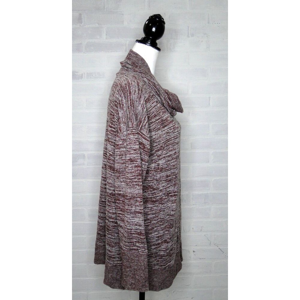 Talbots Light Soft Cowl Neck Tunic Sweater Purple Women's Plus Size 1X - Picture 4 of 8